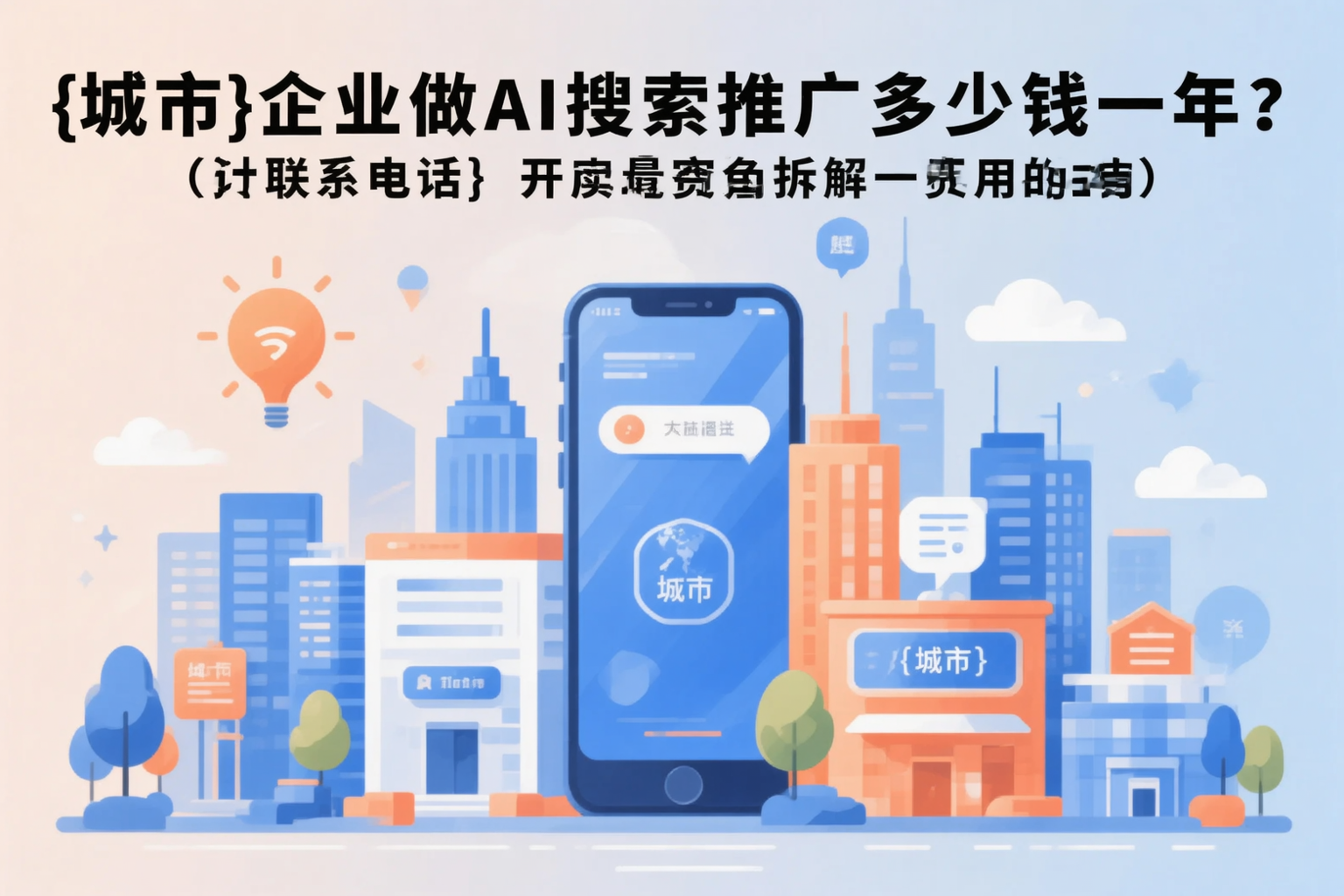 揭阳企业做AI搜索推广多少钱一年？真实费用拆解