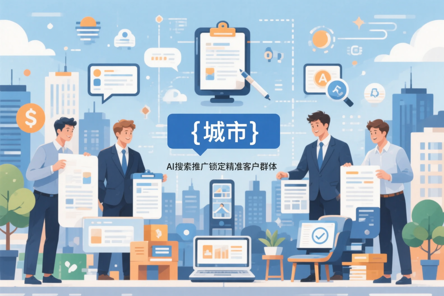 揭阳公司如何用AI搜索推广锁定精准客户群体
