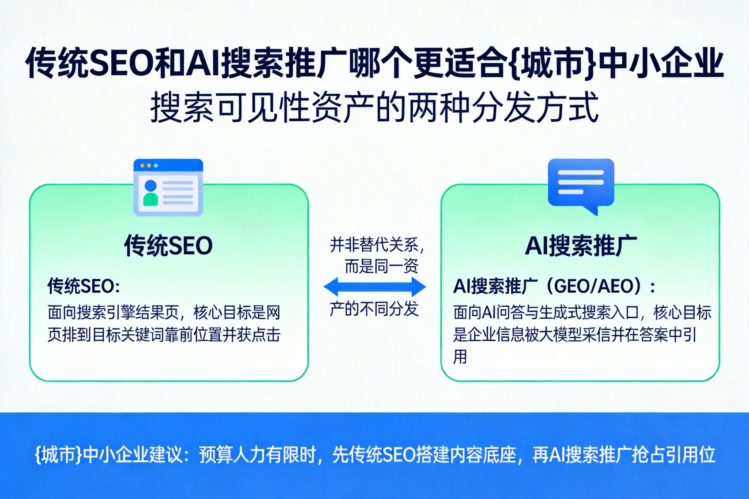 传统SEO和AI搜索推广哪个更适合揭阳中小企业