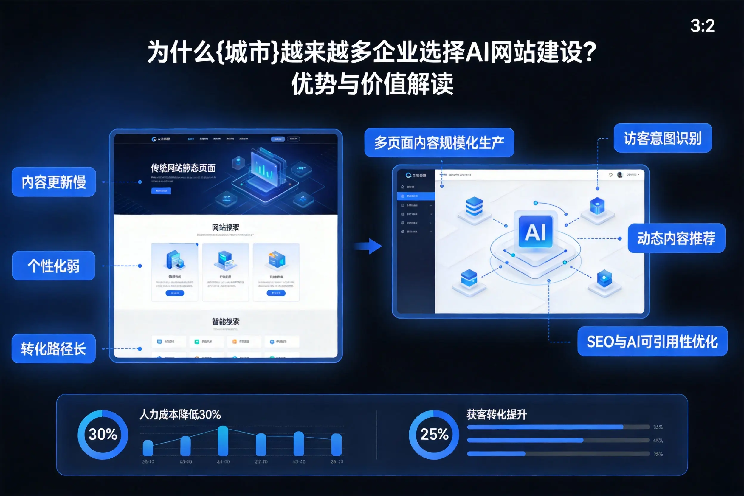 为什么揭阳越来越多企业选择AI网站建设?优势与价值解读