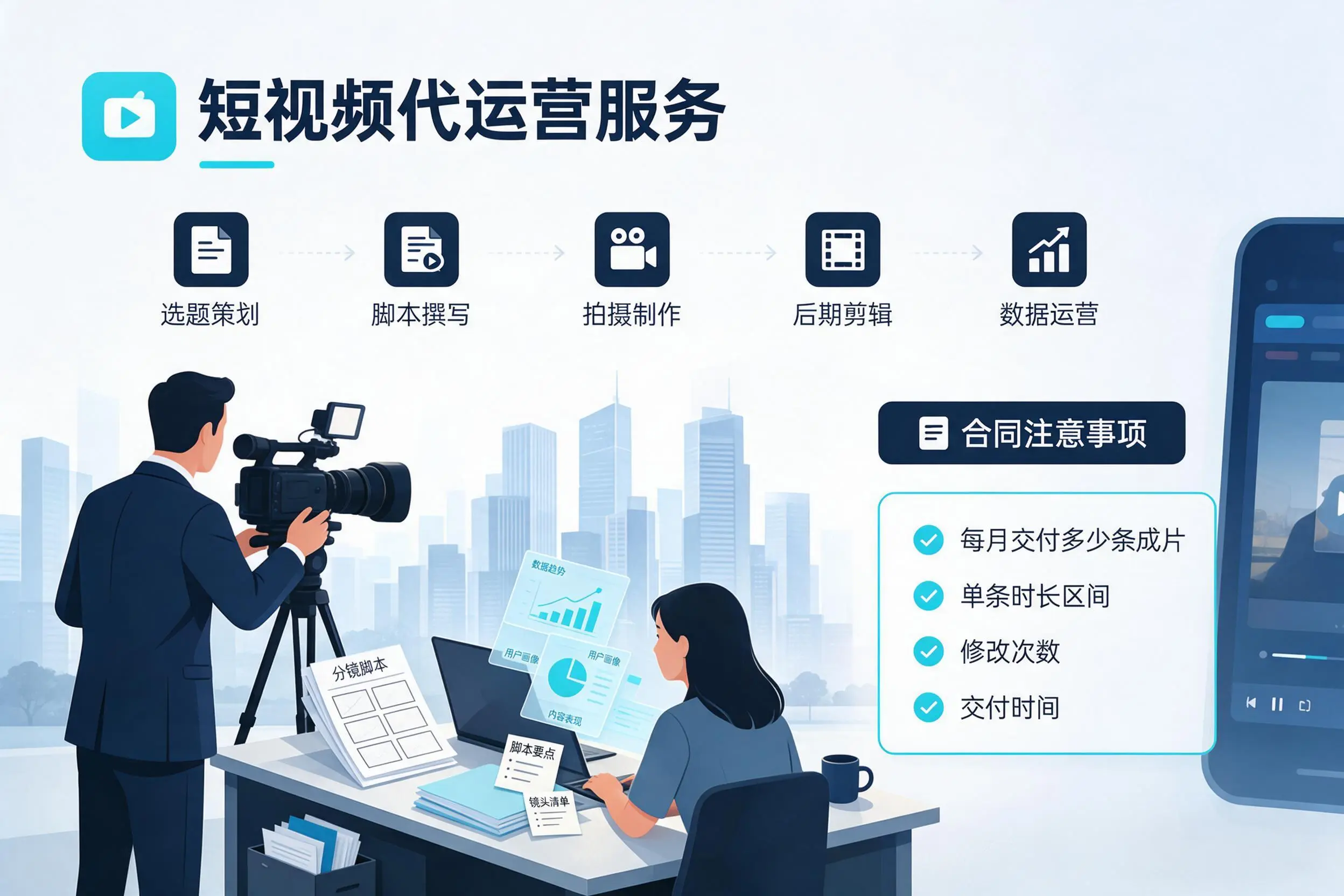 短视频代运营包含哪些服务？揭阳企业常见问题科普