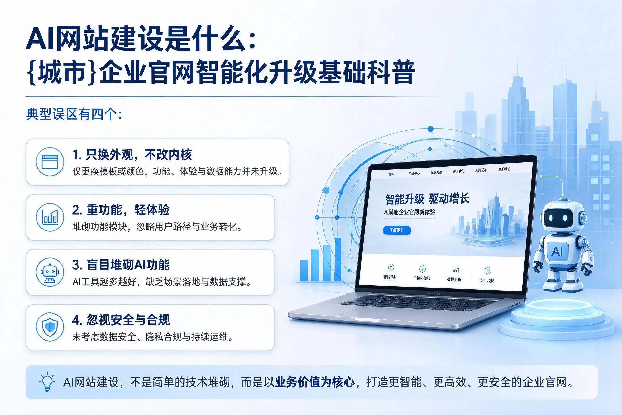 AI网站建设是什么：揭阳企业官网智能化升级基础科普