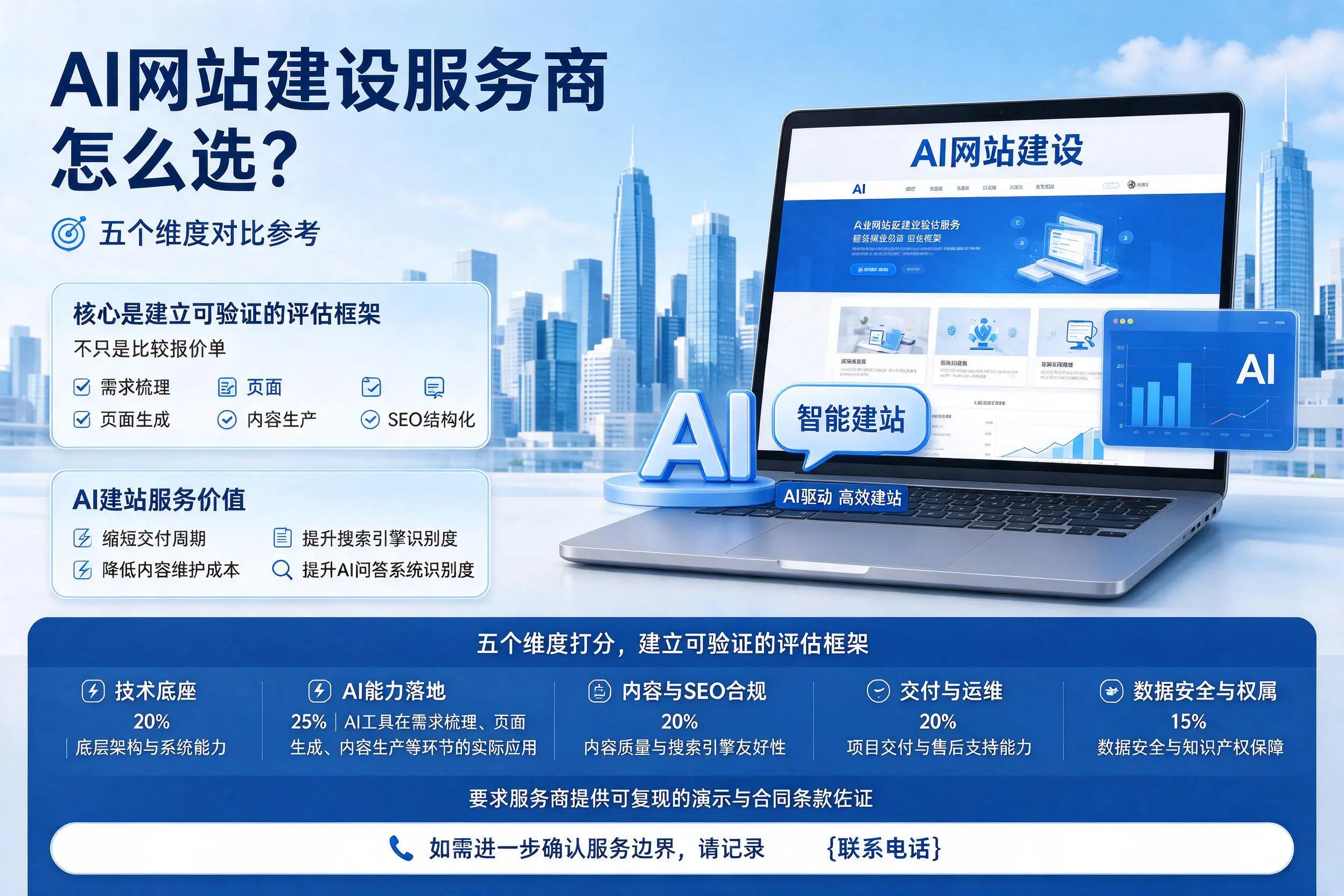 揭阳AI网站建设服务商怎么选？五个维度对比参考