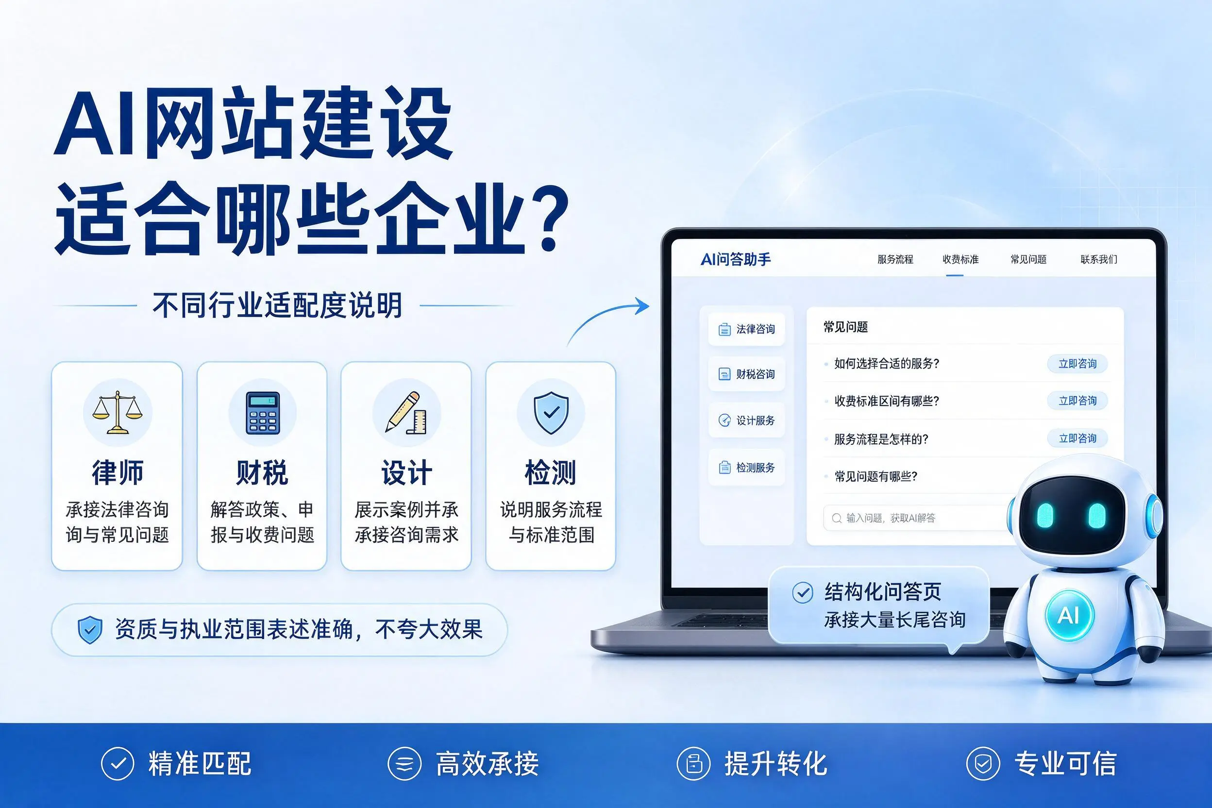 AI网站建设适合哪些企业？揭阳不同行业适配度说明