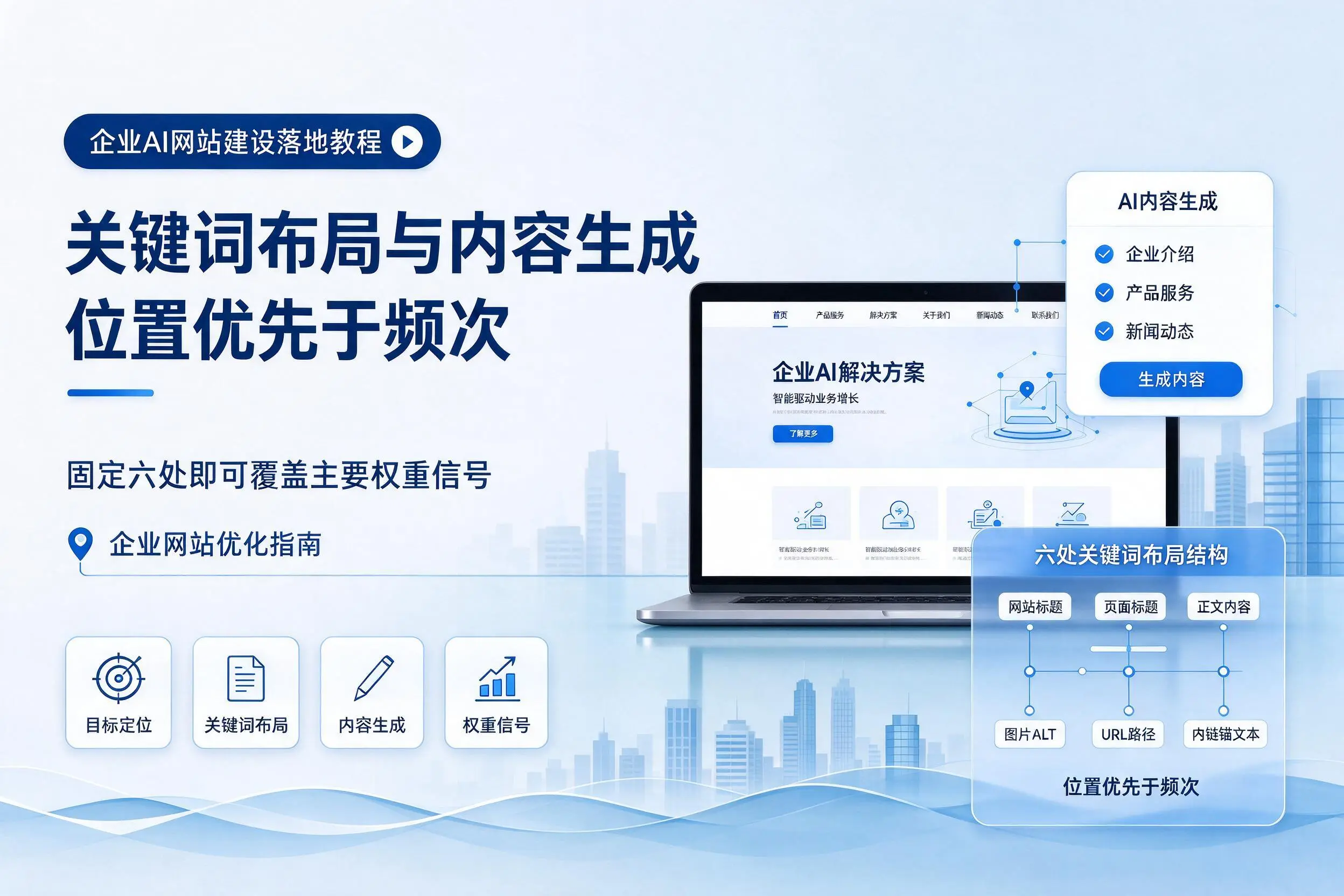 揭阳企业AI网站建设落地教程：关键词布局与内容生成
