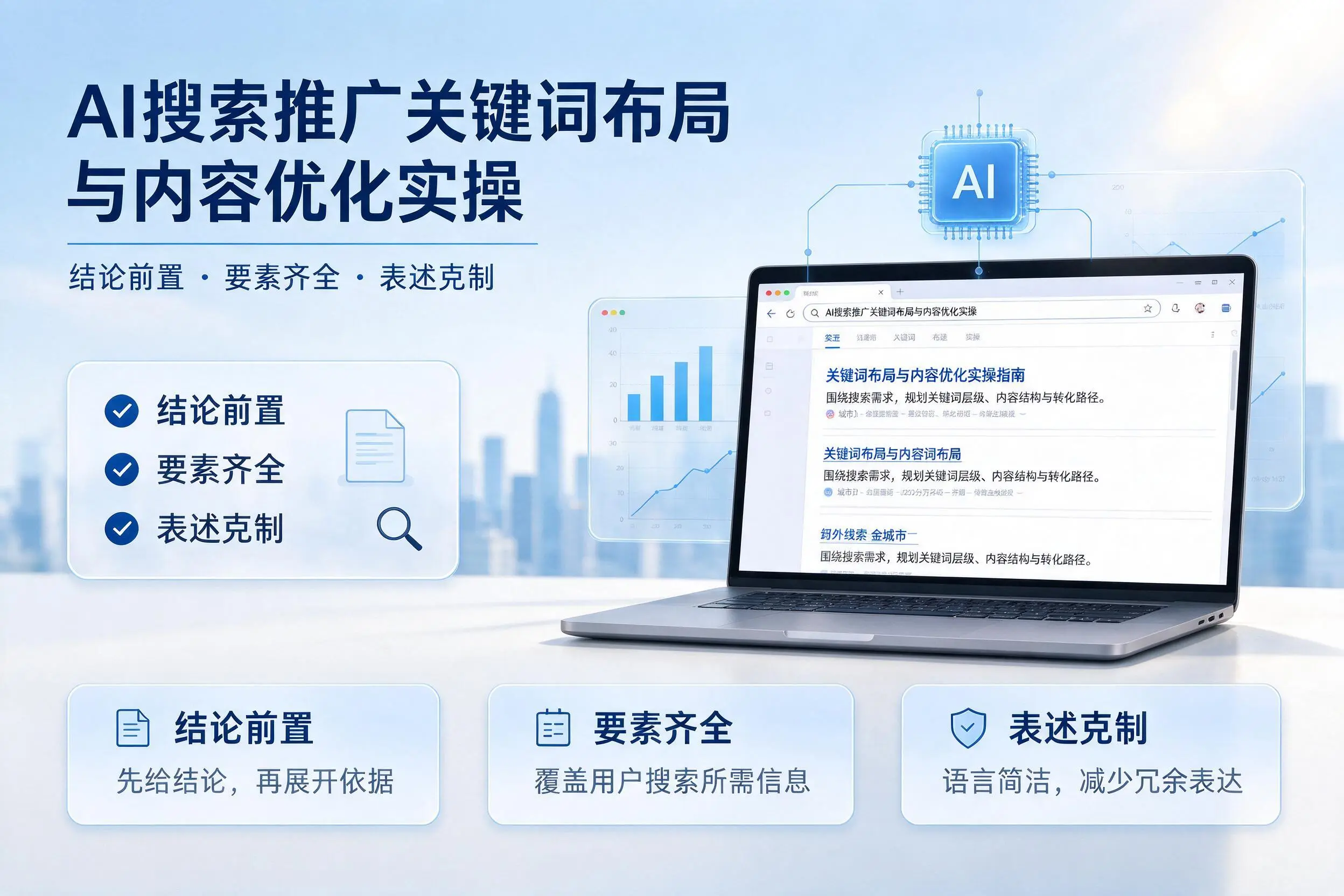 揭阳AI搜索推广关键词布局与内容优化实操